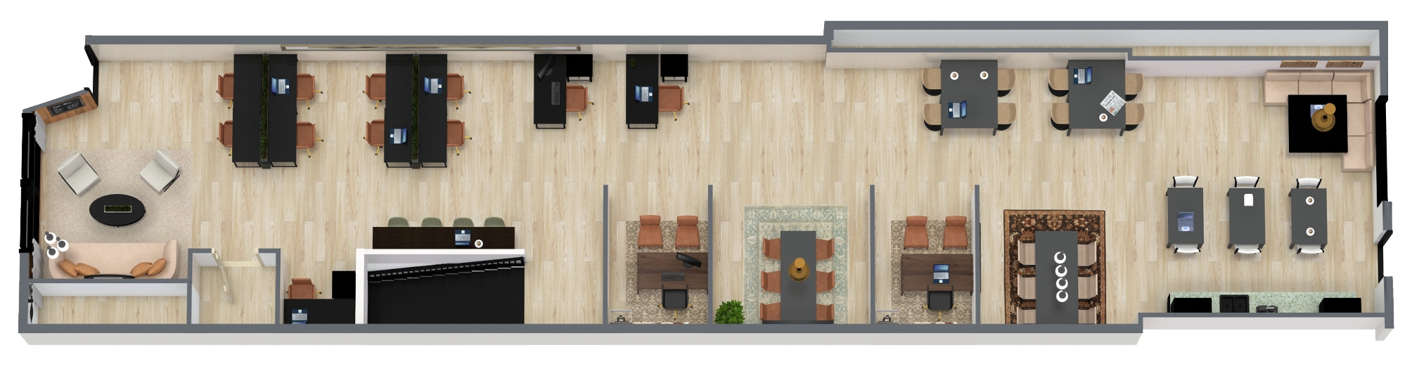KPT Collaborative Floor Plan - Cowork Space in Hudson, WI KPT Collaborative Floor Plan - Cowork Space in Hudson, WI